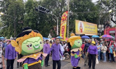 ยกโมเดล"แห่เทียนพรรษาอุบลฯ"ดังก้องโลก ต่อยอดสู่งานประเพณี"แห่ยักษ์คุ"ปลุกเที่ยวอำนาจเจริญ