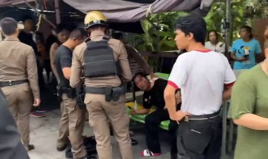 ยืมเงินไม่คืน!หนุ่มฉุนลูกหนี้วินมอไซค์ไม่ให้ควักมีดแทงคอสาหัส-เพื่อนห้ามเจ็บตาม