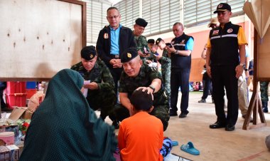 รองมทภ.4 ย้ำนายกฯสั่งมท.-เร่งรัดช่วยเหลือผู้บาดเจ็บ ผู้เสียชีวิจากโกดังเก็บพลุระเบิดตลาดมูโนะเต็มที่