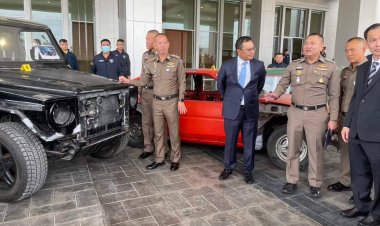 ทลายแก๊งสวมทะเบียนรถยนต์ลอบแก้ข้อมูลกรมขนส่งขายเล่มละ 1-2 ล้าน