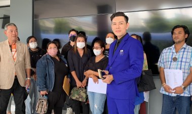 "ทนายอั๋น"ควง"ลุงศักดิ์"พาลูกแช์ร้องกองปราบฯ โดนท้าว"แชร์บ้านครูจิ" โกงเงินกว่า 10 ล้าน