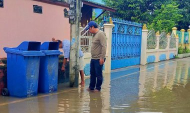 "นุ้ยส์ เมืองฉอด"ลงพื้นที่ลุยแก้ป้ญหาน้ำท่วมขังคลี่คลายทุกข์ชาวแม่สอด