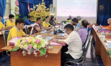 “จ.ป.ส. - สท.มอไซค์ “ถกคณะกก.สถานศึกษาขั้นพื้นฐานยกระดับการศึกษานครแม่สอดครอบคลุมทุกมิติ