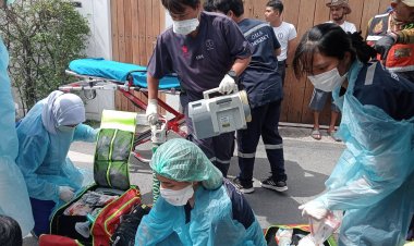 ระทึก!แม่-น้าสาวเข้าช่วยลูกคนงานตกสระน้ำไฟดูดหมดสติ 3 รายรอดตายหวุดหวิด