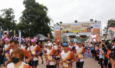นักวิ่งปอดเหล็กเกือบ 400 คนวิ่งชมเมืองสัมผัสวิถีชุมชน วิถีโขง ชี มูล 4 เส้นทางบูมเที่ยวอำนาจเจริญ