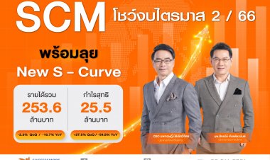 ซัคเซสมอร์ โชว์งบไตรมาส 2 กำไรสุทธิ 25.5 ล้าน โตขึ้นจากไตรมาสก่อนหน้า 27.5% เดินหน้าขยายขยายตลาดเครือข่าย ลุยธุรกิจ New S–Curve