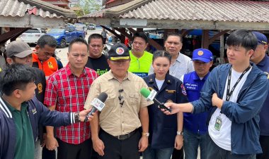 สส.เพชรบุรี พรรค"รทสช."ลงพื้นที่เกาะติดค้นหาผู้ประสบภัยถูกพายุงวงช้างพัดถล่มเรือสปีดโบ๊ตล่มปากอ่าวบาตะบูน