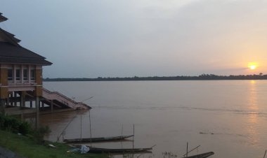 อำนาจเจริญเตือนคนริมแม่น้ำโขงยกของไว้ที่สูงหลังแม่น้ำโขงหนุนสูง7.85 เสี่ยงเอ่อท่วมฉับพลัน