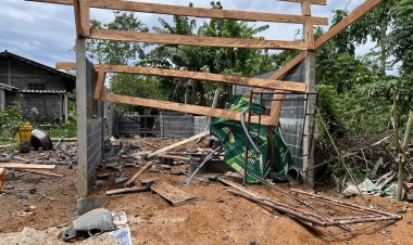 คนร้ายสุดอำมหิตวางระเบิดทหารพรานที่ 49 ขณะก่อสร้างบ้านมอบให้ผู้พิการที่ศรีสาครพลีชีพ 1 บาดเจ็บ 4 นาย