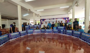 นายอำเภอโพธิ์ศรีสุวรรณ นักพัฒนา ลุย !! เปิดโครงการป้องกันและต่อต้านการทุจริต