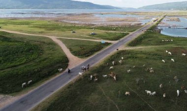 ฝนทิ้งช่วงนาน"เขื่อลำตะคอง"วิกฤตแห้งขอด ถนนมิตรภาพสายประวัติศาสตร์โผล่ยาว 7 กม.