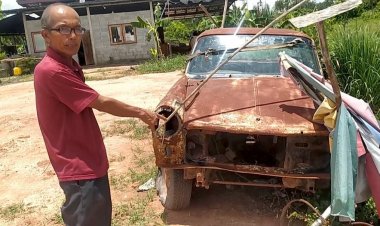 คุณตาเมืองอุทัยแจ้งจับเมียย่องลักอะไหล่รถโบราณของรักขายหมดเกลี้ยง