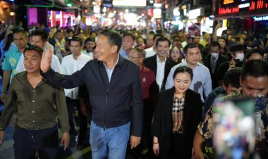 หาดป่าตองครึกครื้น“เศรษฐา”ท่องราตรีดูสถานบันเทิงหารือผู้ประกอบการท่องเที่ยว