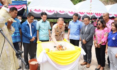 วางศิลาฤกษ์ โครงการบ้านมั่นคงให้ประชาชนผู้เดือดร้อน กว่า 500 ครัวเรือน มีที่อยู่อาศัยใหม่