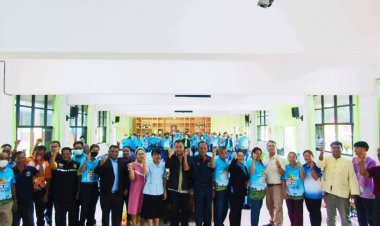 เทศบาลตำบลผือใหญ่ เปิดโครงการเวทีประชาคม เพื่อคืนข้อมูลและกำหนดกติกาชุมชน ลดการบริโภคแอลกอฮอล์