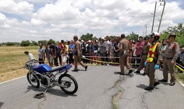 ทีมสังหารดักกระหน่ำยิง 11 มม. พรุน 9 นัด ดับ “เซียนไก่ชน”คาจยย. ตำรวจตั้งปมขัดแย้งธุรกิจมืด