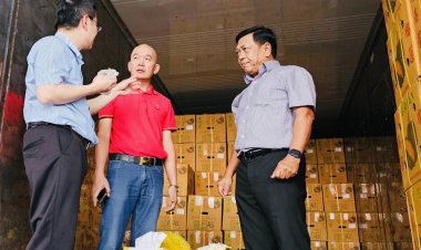 “อลงกรณ์”ลุยตรวจตลาดจีน ติดตามปัญหาหนอนเจาะทุเรียน