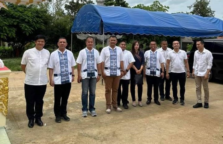 ผบช.ภ.6 ประธาน ยกฉัตรพระธาตุเกตุแก้วจุฬามณีอัครพิมลศรี- “ผกก.โอ๋”” - "พ่อเลี้ยงหล้า" CEO แม่สอดฟรีโซน ร่วมงานบุญ ด้วย