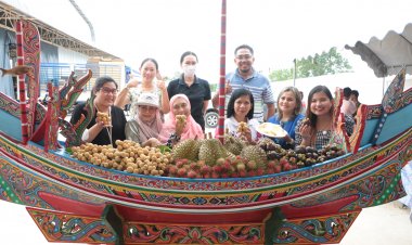 ยกมาเสิร์ฟสดใหม่จากสวน!บุฟเฟต์ทุเรียนบางนรา (แร่ทองคำ) กินจุกไม่อั้น 1 ชม.350 บาท