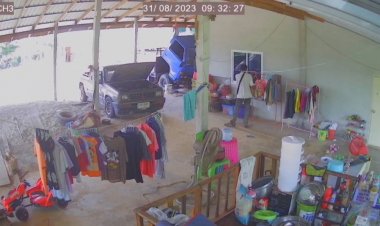 คดีพิลึก!สามีแจ้งตร.ลานสักจับ 3 คนร้ายย่องเข้าบ้านฉกกางเกงในภรรยา ขโมยข้าวสาร ขุดหน่อไม้ทิ้งไว้ดูต่างหน้า