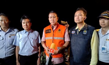 ผวจ.ชลบุรี-ผอ.ศรชล.จว.ชลบุรี ยืนยัน น้ำมันดิบรั่วไหลทะเลศรีราชา ไม่กระทบพัทยา แหล่งท่องเที่ยวสำคัญ