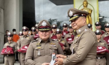 "บิ๊กแจง"ผู้ช่วย ผบ.ตร ตรวจเยี่ยม บก.จร.ศูนย์ควบคุมและสั่งการจราจร  (บก.02) กก.4 บก.จร.!!