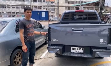 หนุ่มเจ้าของรถกระบะ ร้องสื่อ ถูกโจรฉกไฟท้ายรถมูลค่าร่วมหมื่นหนีลอยนวล