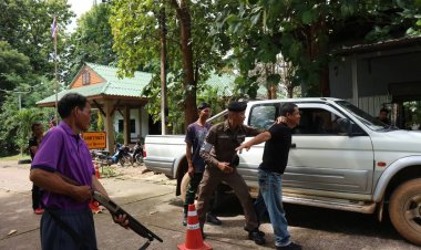 สบเมยฝึกยุทธวิธี อส.-ชรบ.ร่วมตำรวจ ทหาร เพิ่มศักยภาพปราบปรามยาเสพติด