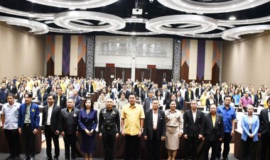 จังหวัดชลบุรีประชุมรับฟังความคิดเห็นร่างแผนพัฒนาจังหวัดสร้างการรับรู้และเข้าใจร่วมกันถึงทิศทางการพัฒนาจังหวัด
