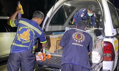 ผัวหึงโหดคว้าปืนจ่อขมับเมียรักดับสยอง ก่อนระเบิดหัวกอดคอแฟนสาวตายในอ่างน้ำ