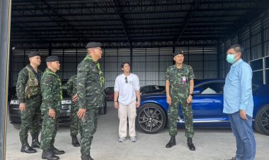 “พ่อเลี้ยงหล้า”  CEO แม่สอด ฟรีโซน   ต้อนรับ “ รอง.มทภ.3”  และคณะ   เยี่ยมชมดูงาน บริษัทแม่สอดฟรีโซน และ ท่าข้าม 18 ริมแม่น้ำเมย