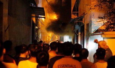 สุดสลด!ไฟไหม้อพาร์ตเมนต์ฮานอย คลอกดับแล้ว 56 ศพ บาดเจ็บ 37 ราย