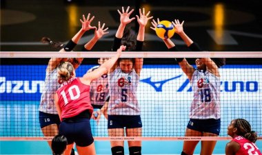 สุดต้าน!ตบลูกยางสาวไทย พ่าย สหรัฐฯ 0-3 เซต ศึกวอลเลย์บอลคัดโอลิมปิก 2024