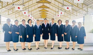 คึกคัก!เหล่ากาชาดจังหวัดแม่ฮ่องสอน   เข้าประชุม กาชาด ภาค 10 ครั้งที่ 2/2566 ที่ จ.เชียงใหม่