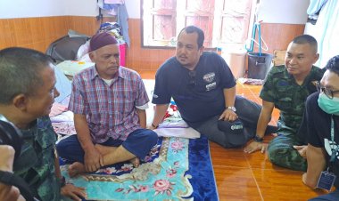 รองมทภ.4 เยี่ยมให้กำลังใจอาการป่วยสื่อมวลชนในฐานะเพื่อน