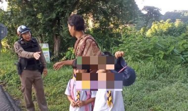 ระทึก!พ่อหลอนยาลักลักพาตัว 2 หนูน้อย จนท.ช่วยเหลือเด็กไว้ได้