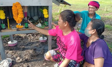 ไม่เชื่ออย่าลบหรู่!ควายล้มป่วยต้องสร้างศาลบูชาขมาจึงสางไข้กินหญ้าได้ปกติ