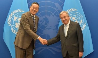 เลขาธิการยูเอ็น ชื่นชมบทบาท 'นายกฯไทย' บนเวทีโลกนำเสนอสร้างสรรค์