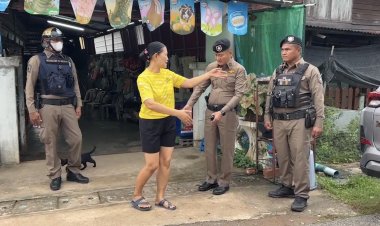 ผกก.สภ.พลสั่งเร่งล่าโจรเตะก้าคอแม่ค้ากระชากสร้อยทองหลบหนี