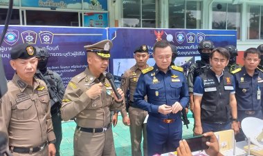 "บิ๊กต่อ" ลุย ทลายเครือข่ายแก๊งคอลเซ็นเตอร์ตามแนวชายแดนแม่สอด