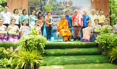 "ยุพา"ปลัดกระทรวงวัฒนธรรมเปิด 10 ตลาดบก 6 ตลาดน้ำกระตุ้นเศรษฐกิจสมุทรปราการ