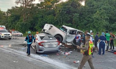 "หลวงพี่"เล่านาทีสลด!รถชนสนั่นหน้าวัด  แม่ส่งลูกวัย 10 เดือนให้อุ้มก่อนสิ้นลม