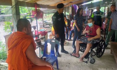 "โฆษกชาวบ้าน ห่วงใย ใส่ใจ ดูแล”มอบเตียง วิลแชร์ ผู้พิการติดเตียง