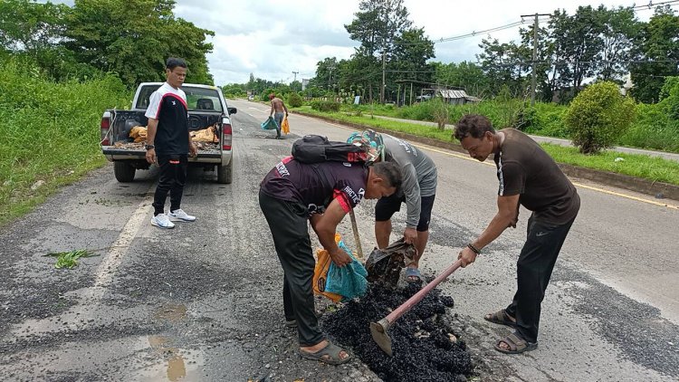 ชาวกบินทร์บุรีร้องหน่วยงานเกี่ยวข้องเร่งซ่อมแซมถนนทั้งสาย 33 เก่า –ตัดใหม่ พังชำรุดหวั่งเกิดอันตรายผู้สัญจรไปมา