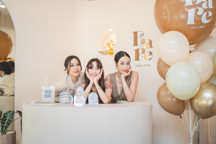 พริม-แพร์-เอม 3 สาวสวย และสุดซี้ จับมือเปิดร้านเล็บ “Bare Nail Spa” เอกมัย ซอย 6 เจาะกลุ่มคนรักสวย