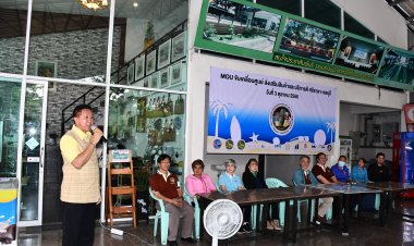 ผู้ว่าฯชลบุรีเปิดศูนย์ฯOTOP ศรีราชา-ชลบุรี เอาใจผู้ขาย ตรงใจผู้ซื้อ