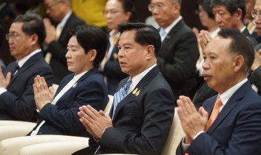 รมว.พลังงานทำบุญวันสถาปนากระทรวงพลังงานครบรอบ 21 ปี