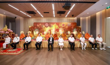 ครบรอบ 27 ปี'เรายกวัดมาไว้ที่เซเว่นฯ'ทำบุญถวายสลากภัต 9 วัด 9 เจ้าอาวาส