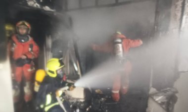 ระทึก!ไฟไหม้คอนโดหรู 24 ชั้นเมืองทองธานี ต้นเพลิงชั้นที่ 15