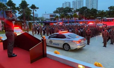 ผบช.ก.ปล่อยแถวปูพรมกวาดล้างปืนเถื่อน 114 จุดทั่วประเทศ